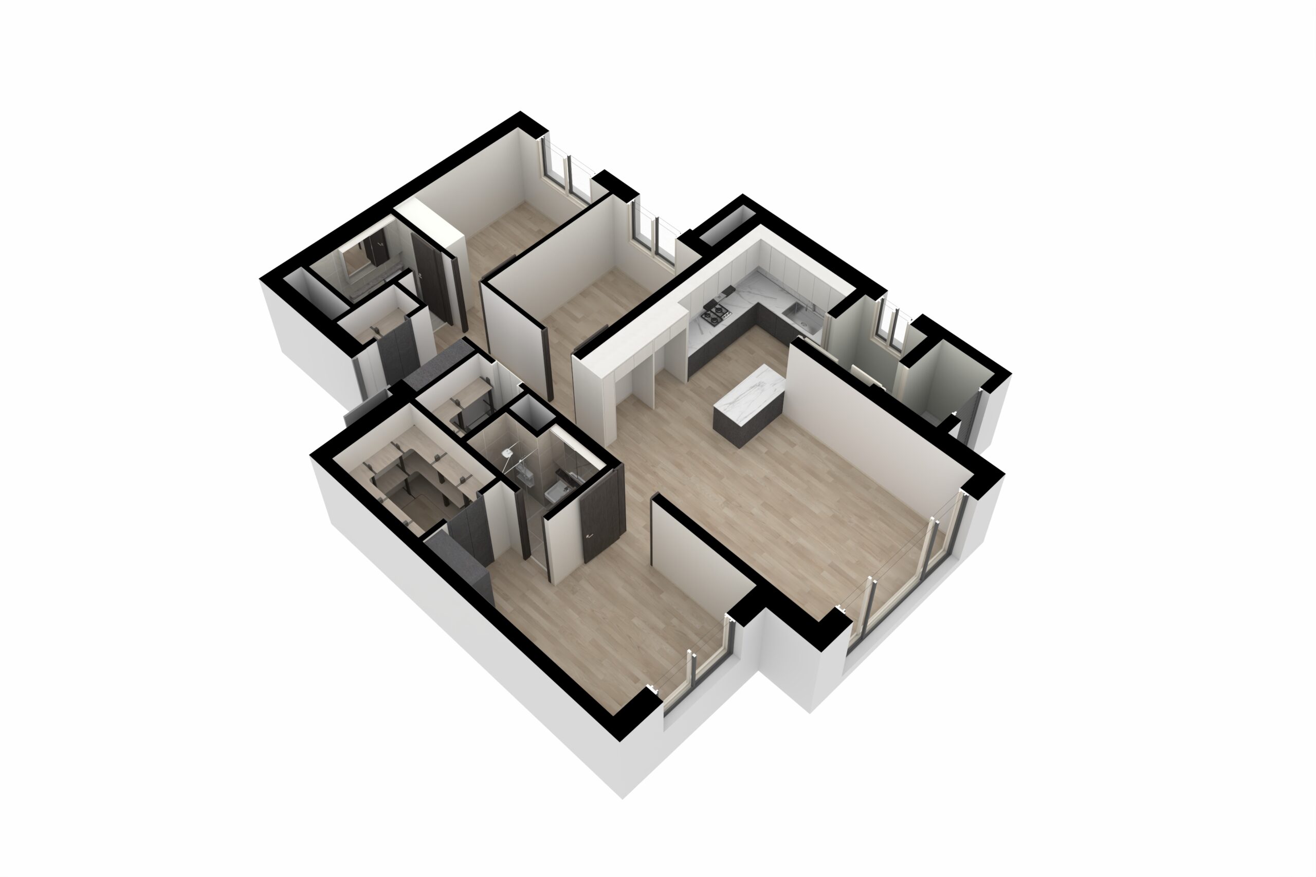 84B타입 3D 투시도