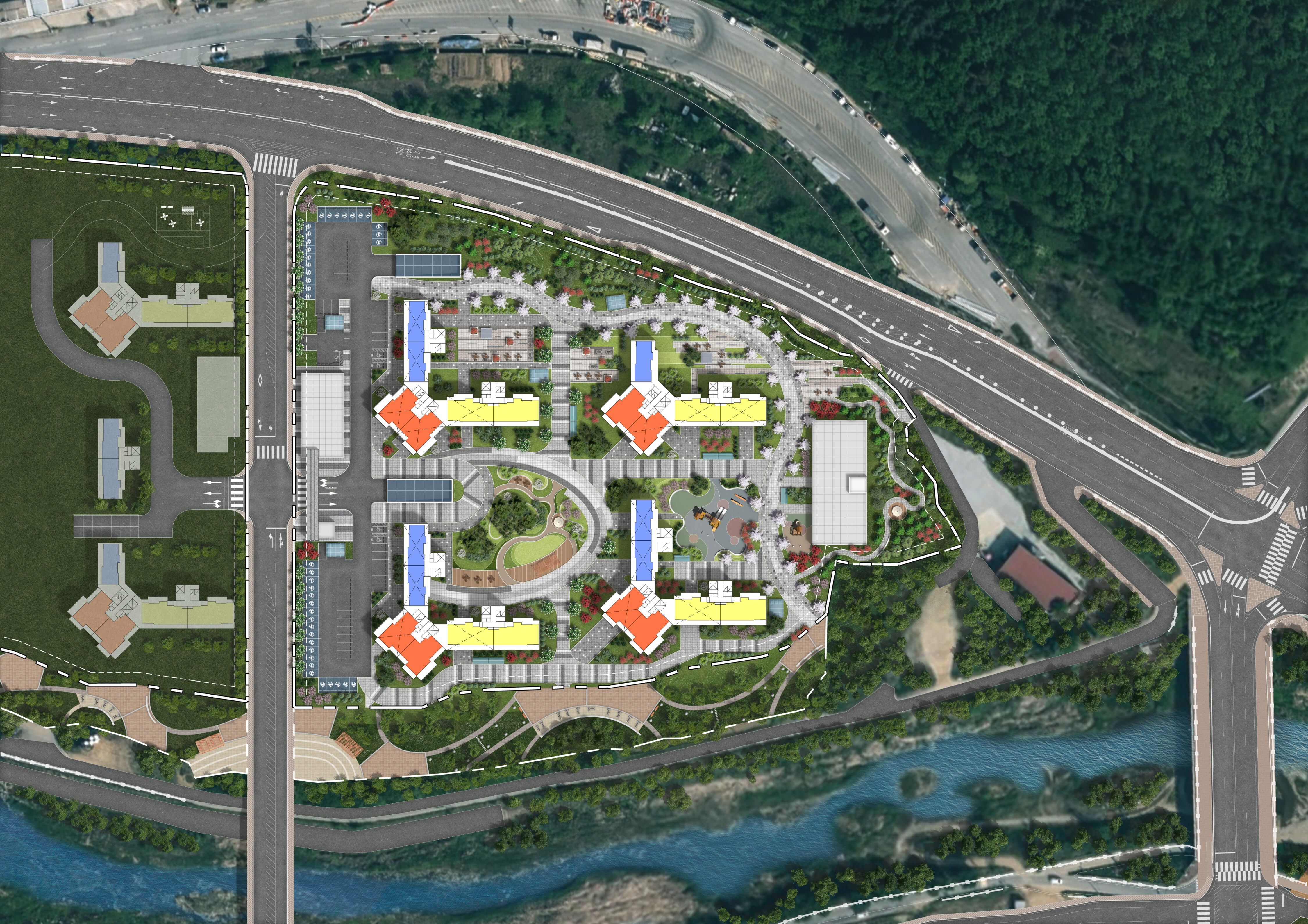 가평역 벽산블루밍 리베르 단지배치도